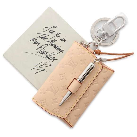 Louis Vuitton Love Letter Keychain Monogram Black - Picture 1 of 13